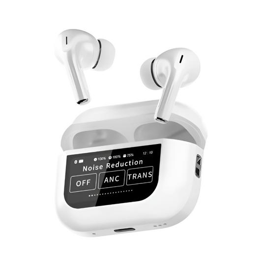 Bluetooth wireless earpod with display